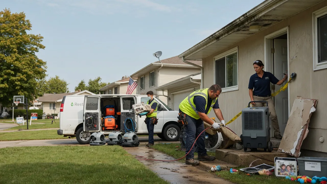 Water Damage Restoration in Cambria, WI near me
